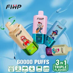 FIHP 60000 3 in 1 60K Puffs Triple Flavors Vape Wholesale 2
