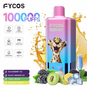 FYCOS 100K 4 IN 1 1000000 Puffs Quads Flavor Disposable Vape Wholesale 3