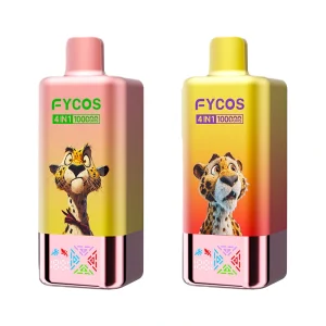 FYCOS 100K 4 IN 1 1000000 Puffs Quads Flavor Disposable Vape Wholesale