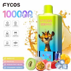 FYCOS 100K 4 IN 1 1000000 Puffs Quads Flavor Disposable Vape Wholesale 5