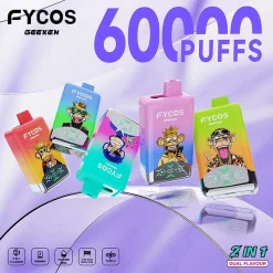 FYCOS Geexen 60000 Puffs 2 in 1 Disposable Vape Wholesale 3