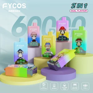 FYCOS Geexen 60000 Puffs 2 in 1 Disposable Vape Wholesale 5