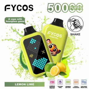 FYCOS Player 50000 Puffs Hourglass Game Disposable Vape Wholesale Lemon Lime