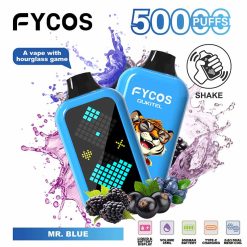 FYCOS Player 50000 Puffs Hourglass Game Disposable Vape Wholesale Mr Blue