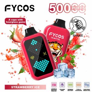 FYCOS Player 50000 Puffs Hourglass Game Disposable Vape Wholesale Strawberry Ice