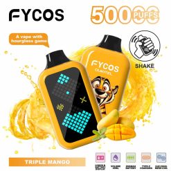 FYCOS Player 50000 Puffs Hourglass Game Disposable Vape Wholesale Triple Mango