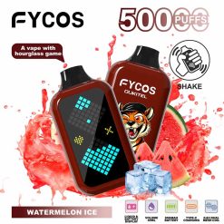 FYCOS Player 50000 Puffs Hourglass Game Disposable Vape Wholesale Watermelon Ice