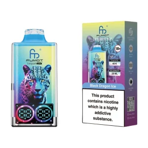 Fumot Leopard 40K Disposable Vape Wholesale 40000 Puffs Black Dragon Ice