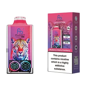 Fumot Leopard 40K Disposable Vape Wholesale 40000 Puffs Blueberry Cherry Cranberry