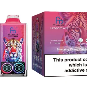 Fumot Leopard 40K Disposable Vape Wholesale 40000 Puffs Four Nicotine Fumot Vape 1