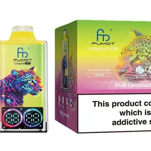 Fumot Leopard 40K Disposable Vape Wholesale 40000 Puffs Four Nicotine Fumot Vape