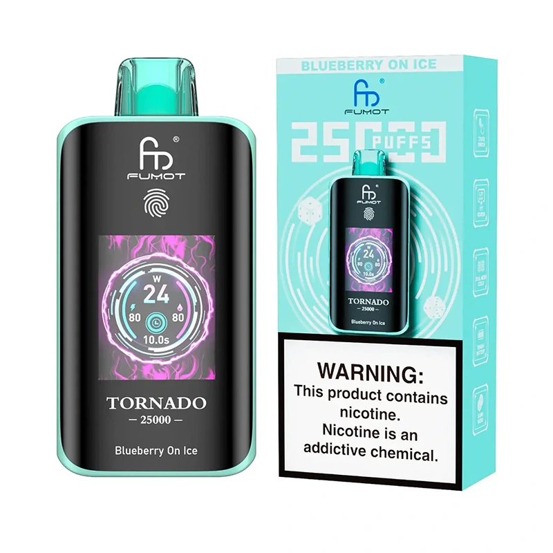 Fumot Tornado 25000 Puffs Touch Screen Disposable Vape 2