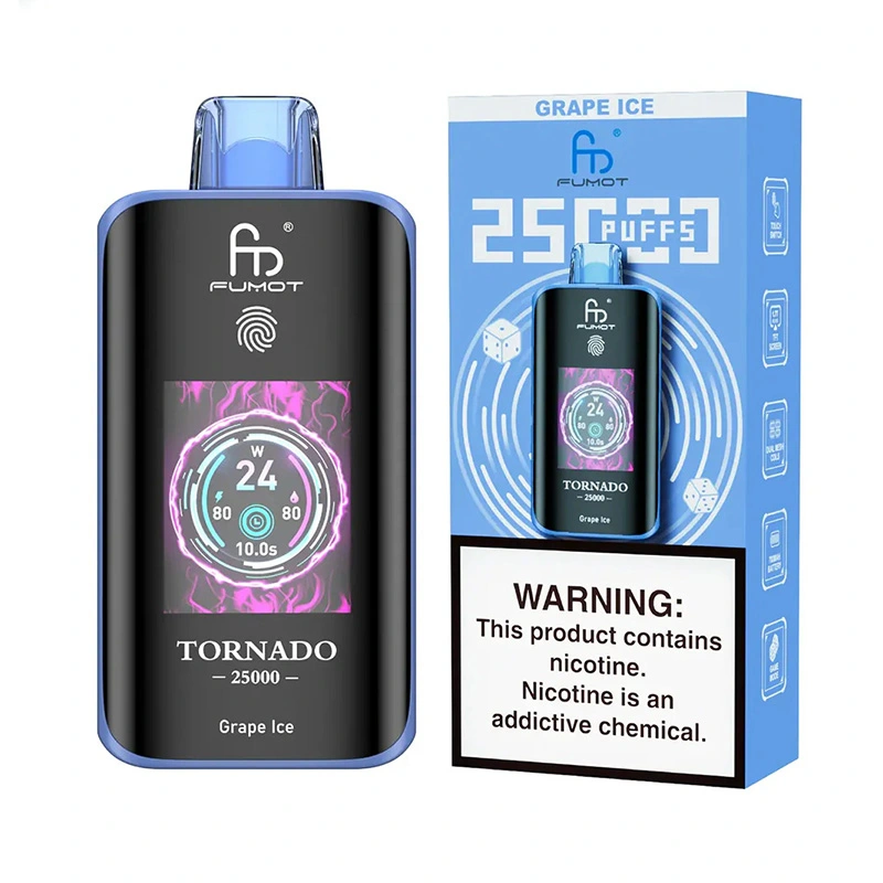 Fumot Tornado 25000 Puffs Touch Screen Disposable Vape 5
