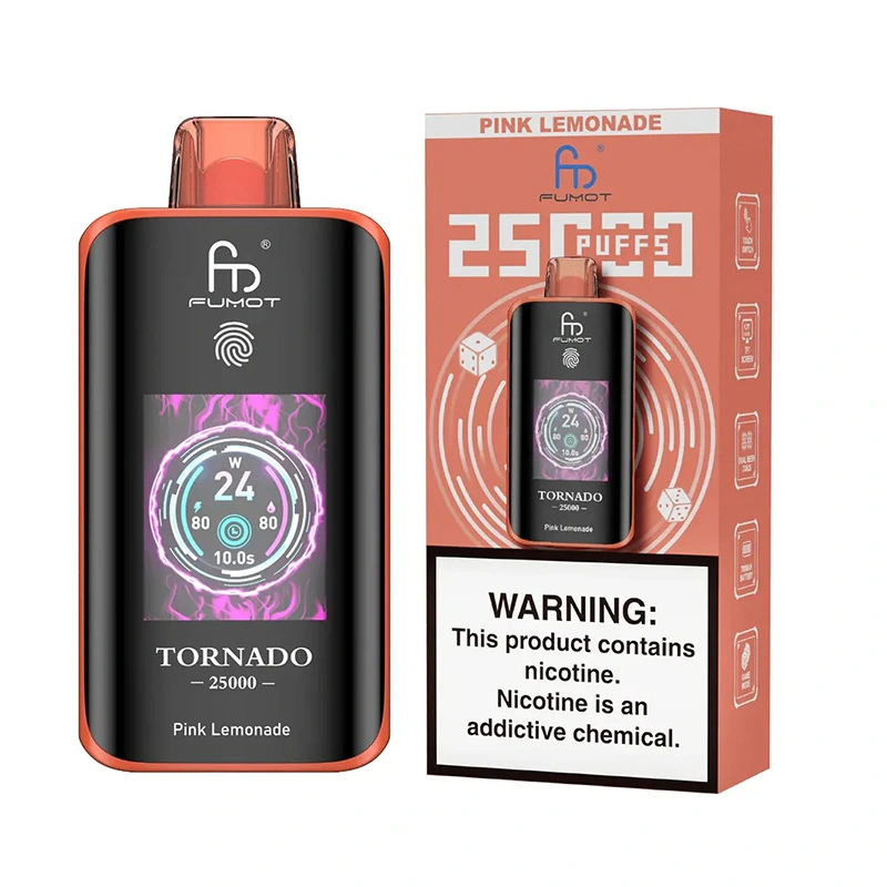 Fumot Tornado 25000 Puffs Touch Screen Disposable Vape 8