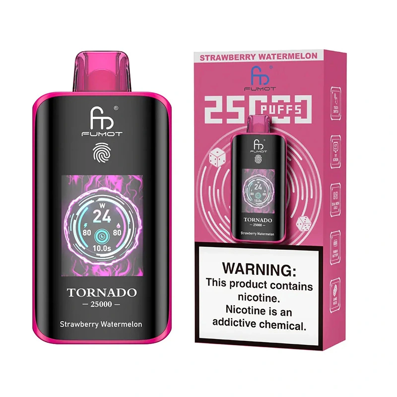 Fumot Tornado 25000 Puffs Touch Screen Disposable Vape 9
