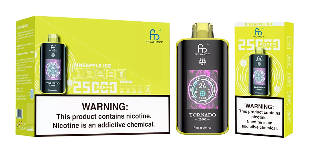 Fumot Tornado 25000 Puffs Touch Screen Disposable Vape Wholesale Fumot Tornado 25000 Puffs Touch Screen Disposable Vape Wholesale