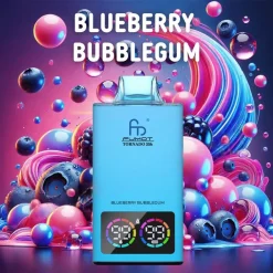 Fumot Tornado 35K Disposable Vape 35000 Puffs Blueberry Bubblegum