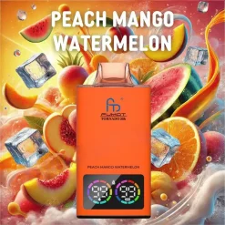 Fumot Tornado 35K Disposable Vape 35000 Puffs Peach Mango Watermelon