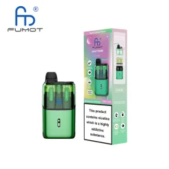 Fumot Ultra T32000 Disposable Vape 32K Puffs Dual Pod Kit Blackcurrant Lemonade & Cherry Cola
