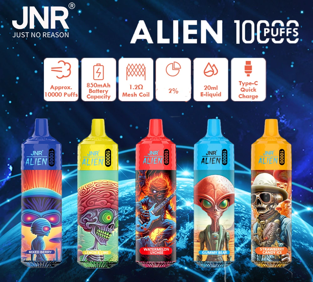 JNR Alien 10000 Puffs 2% Nicotine Disposable Vape Wholesale 1