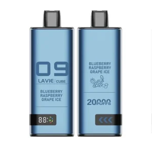 Lavie Cube 20000 Puffs Disposable Vape Wholesale Blueberry Raspberry Grape Ice