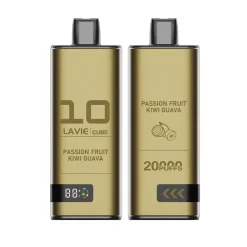 Lavie Cube 20000 Puffs Disposable Vape Wholesale Passion Fruit Kiwi Guava