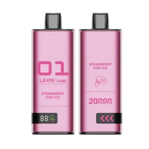 Lavie Cube 20000 Puffs Disposable Vape Wholesale Strawberry Kiwi Ice