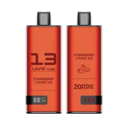 Lavie Cube 20000 Puffs Disposable Vape Wholesale Strawberry Lychee Ice