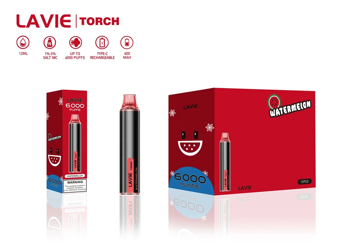 Lavie Torch 6000 Puffs Disposable Vape Wholesale 14 Flavors