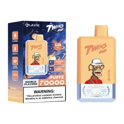 Lavie Twins Max 70000 Puffs Disposable Vape Wholesale Blueberry Ice & Black Dragon Ice