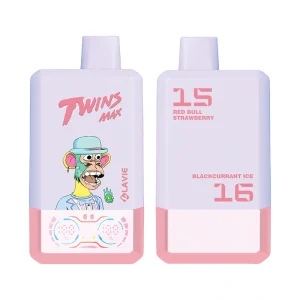 Lavie Twins Max 70000 Puffs Disposable Vape Wholesale Red Bull Strawberry& Blackcurrant Ice