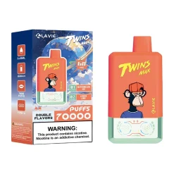 Lavie Twins Max 70000 Puffs Disposable Vape Wholesale Watermelon Ice& Lemon Lime