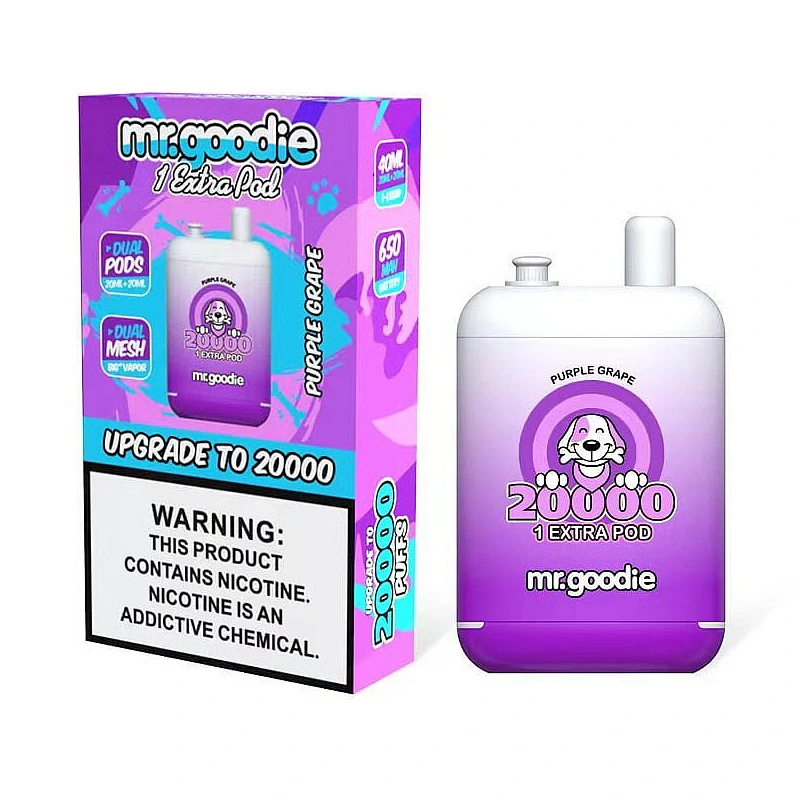 Mr.Goodie 20000 Puffs Dual Pods 2% 5% Nic Disposable Vape 12