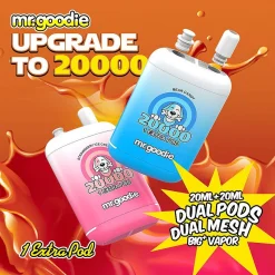 Mr.Goodie20000 Puffs Dual Pods 2% 5% Nic Disposable Vape 3