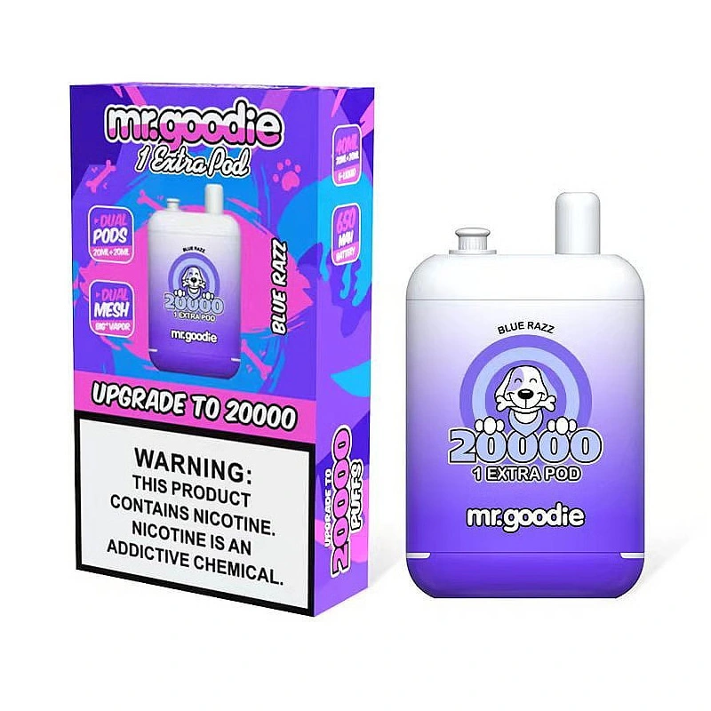 Mr.Goodie 20000 Puffs Dual Pods 2% 5% Nic Disposable Vape 6