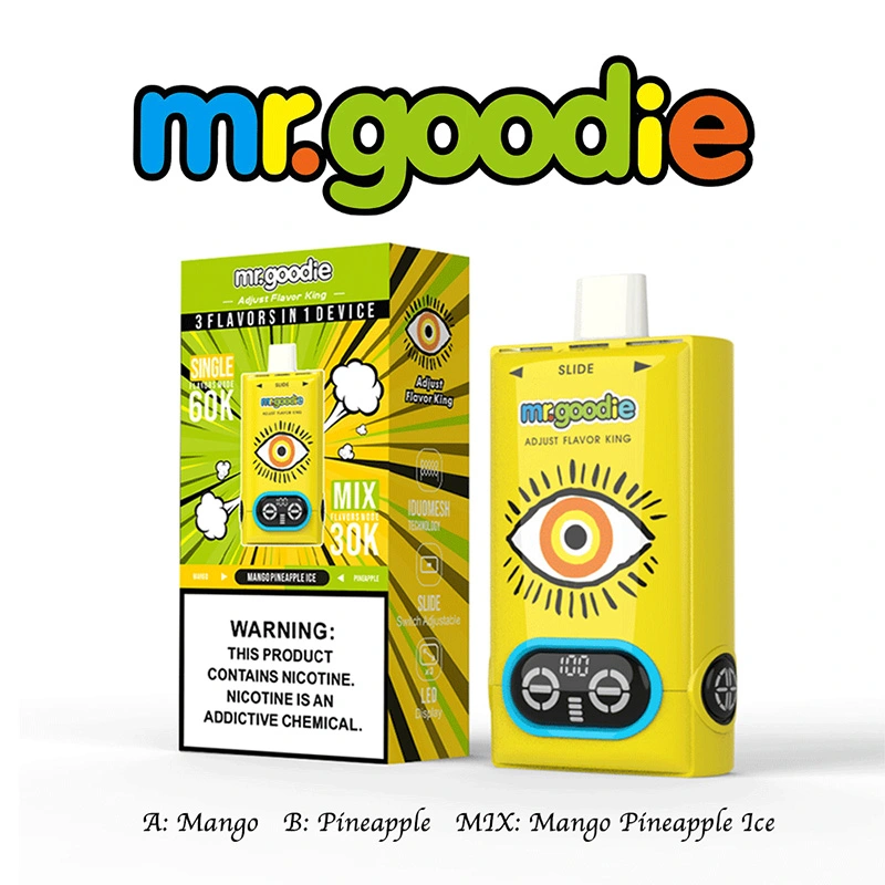 Mr.Goodie 60K Puffs 3 in 1 Adjust Flavor King Vape Wholesale 7