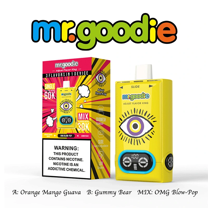 Mr.Goodie 60K Puffs 3 in 1 Adjust Flavor King Vape Wholesale 8