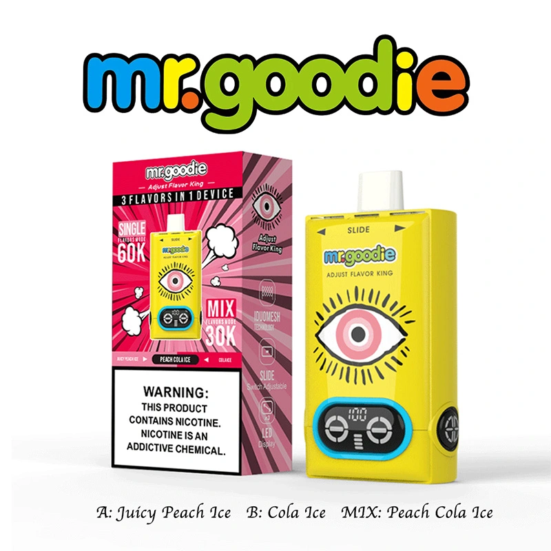 Mr.Goodie 60K Puffs 3 in 1 Adjust Flavor King Vape Wholesale 9