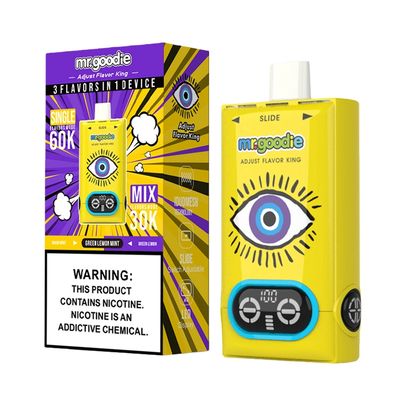 Mr.Goodie 60K Puffs 3 in 1 Adjust Flavor King Vape Wholesale