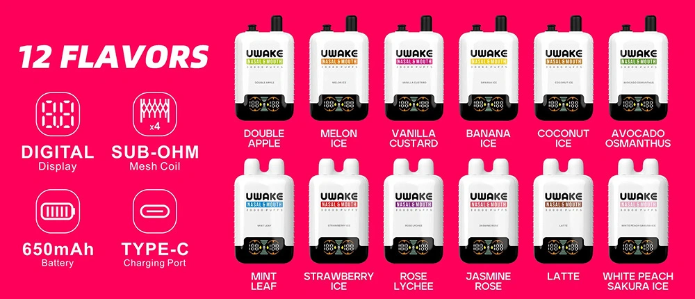 Mr.Goodie Uwake 30000 Puffs Nasal & Mouth Disposable Vape 1