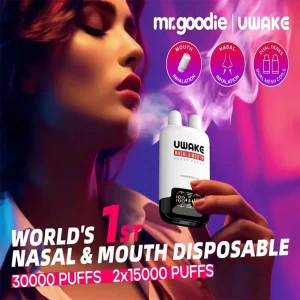 Mr.Goodie Uwake 30000 Puffs Nasal & Mouth Disposable Vape 13