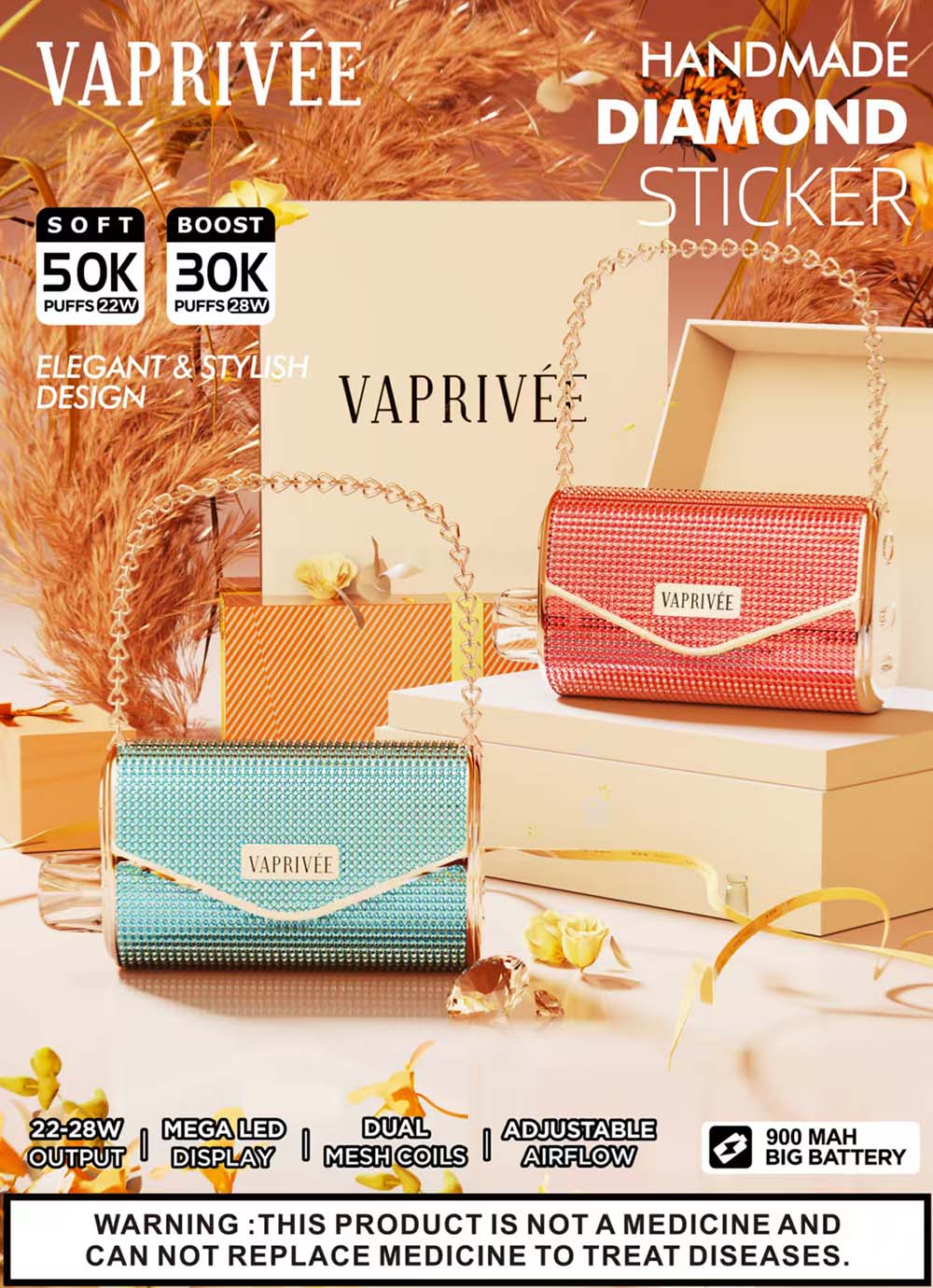 Mr.Goodie Vaprivee 50K Puffs Disposable Vape Wholesale 1