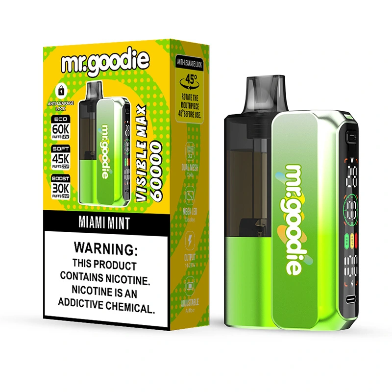 Mr.Goodie Visible Max 60000 Puffs Disposable Vape Wholesale Miami Mint