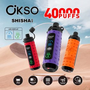 OKSO Shisha Max 40000 40K Puffs Disposable Vape Wholesale 1