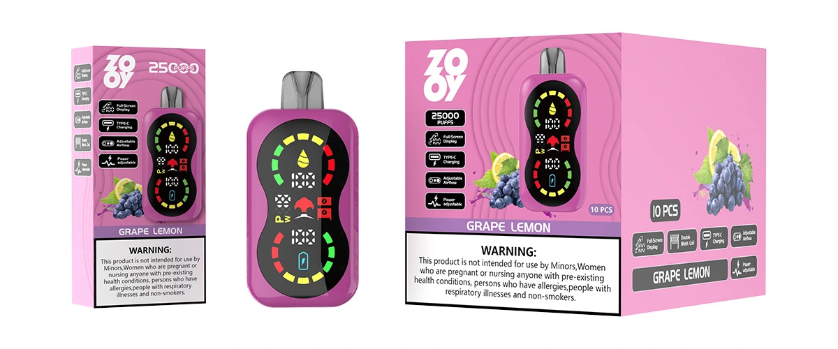 Zooy Blaze 25000 Puffs 0% 2% 3% 5% Nicotine Disposable Vape 1