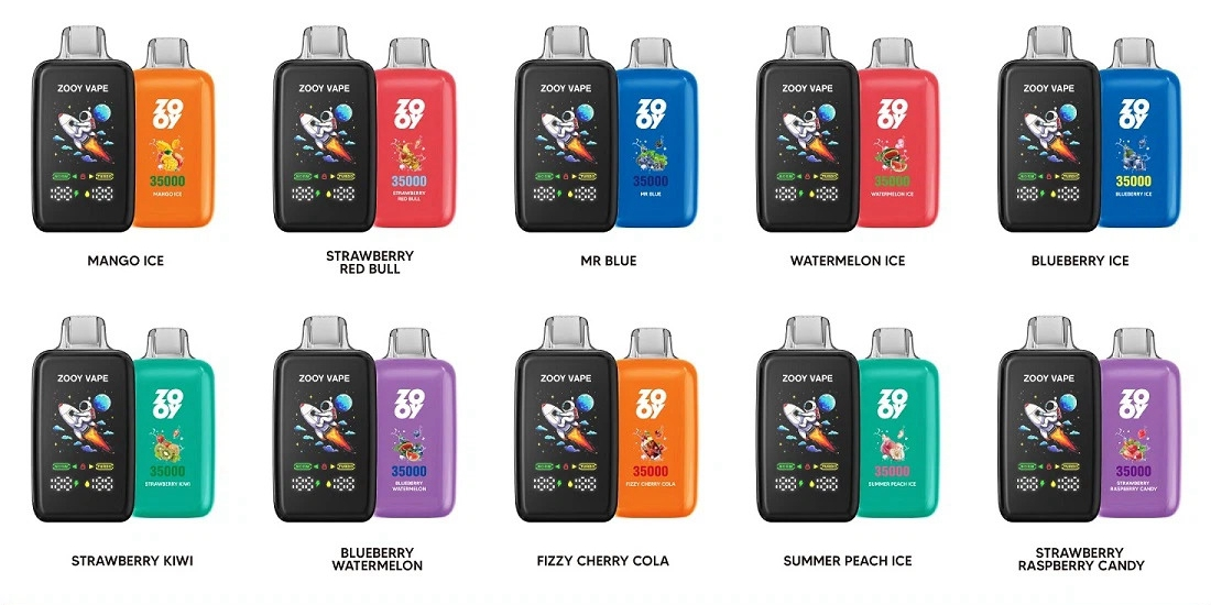 Zooy Flyer 35K Puffs 0% 2% 5% Nic Disposable Vape Wholesale 1