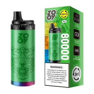 Zooy King 80K Puffs 3 in 1 Disposable Vape Wholesale 7