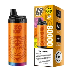 Zooy King 80K Puffs 3 in 1 Disposable Vape Wholesale 8