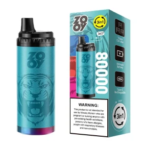 Zooy King 80K Puffs 3 in 1 Disposable Vape Wholesale 9