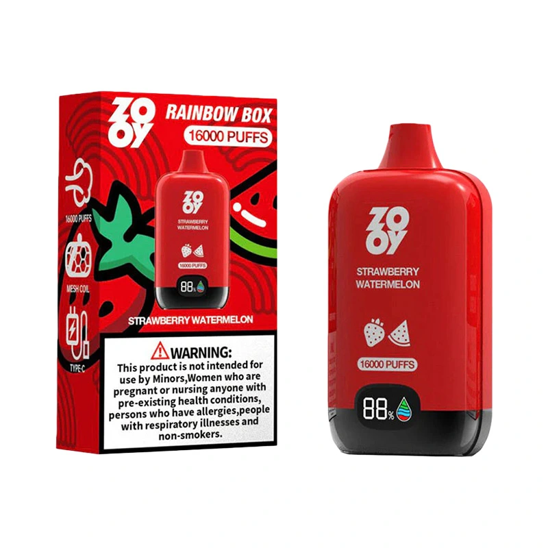 Zooy Rainbow Box 16000 Puffs Disposable Vape Wholesale 4